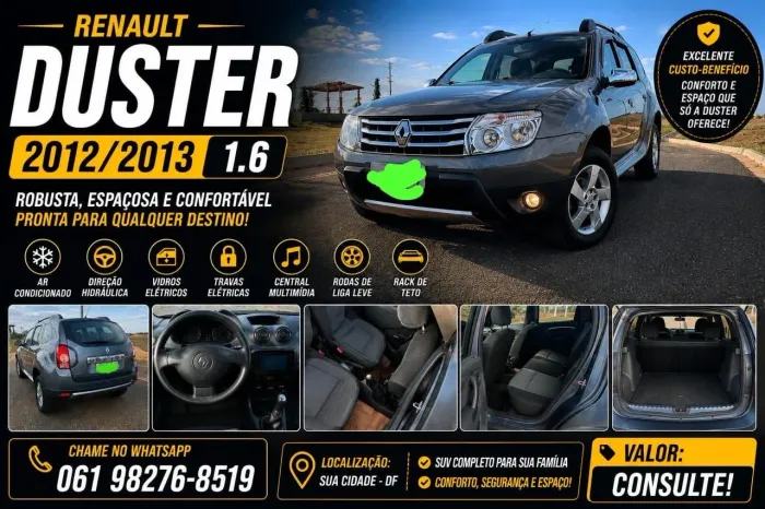Renault Duster Dynamique 1.6 Hi-flex 16V Mec. 2013
