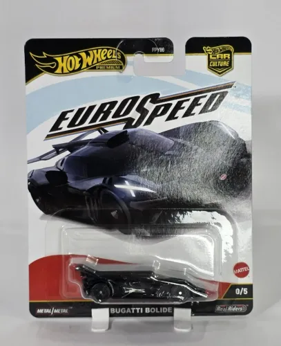 Barbada - Set Completo! Hot Wheels Car Culture: Euro Speed + CHASE Bugatti Bolide