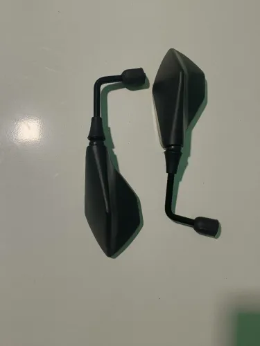 Retrovisor Espelho Mini Z400 Haste 90°<br><br>Rebaixado