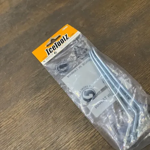 Rf026 Espátula metálica reforçada p/ tirar pneu de bike Ice Tools troca de camara de ar