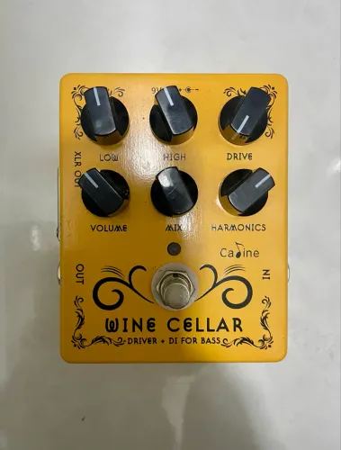 Pedal Caline Wine Cellar Bass Pré Amp