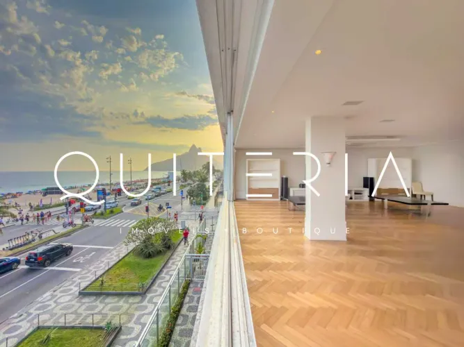 Apartamento à venda em Ipanema com 4 Quartos, 488m² e Vista Mar na Vieira Souto