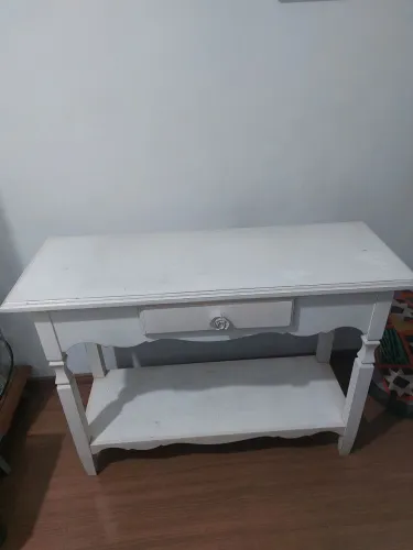 Aparador madeira branco