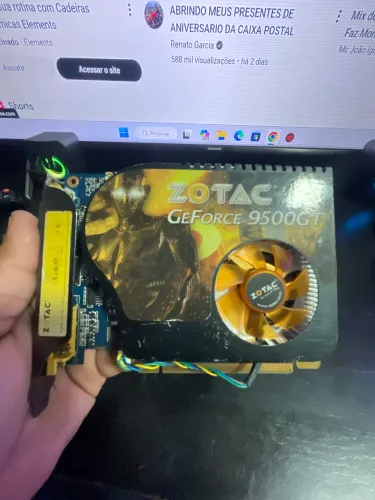 Placa de vídeo GeForce 9500GT 1gb
