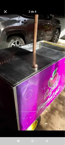 Carrinho de açaí + bolsas térmicas 