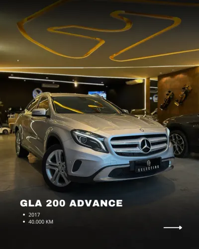 Mercedes-Benz GLA 200 Adv. 1.6/1.6 TB 16V Flex Aut. 2017