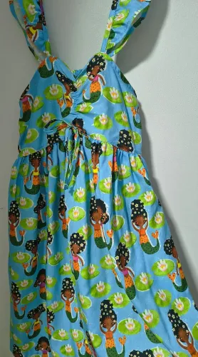 Vestido infantil alfabeto 