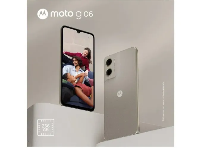 Motorola G06 256 Bege