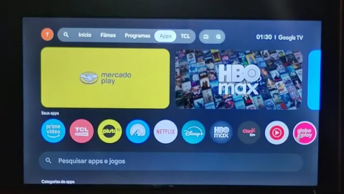 TV 50" 4K TCL P635 HDR GOOGLE BLUETOOTH WIFI 5G