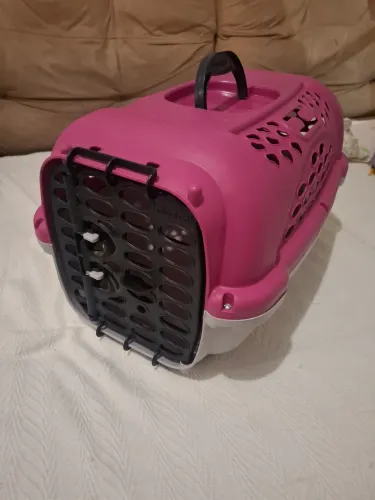 Caixa de transporte para gato/cachorro de pequeno porte