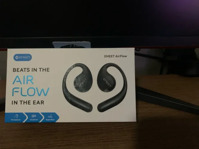Fone EMEET AirFlow Open Ear Bluetooth 5.3 