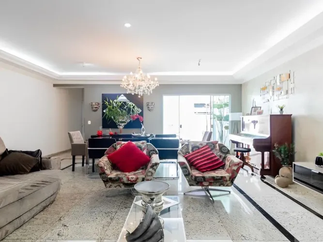 Apartamento à venda com 263m², 4 quartos e 3 vagas, Com Varanda. Campestre - Santo André/S