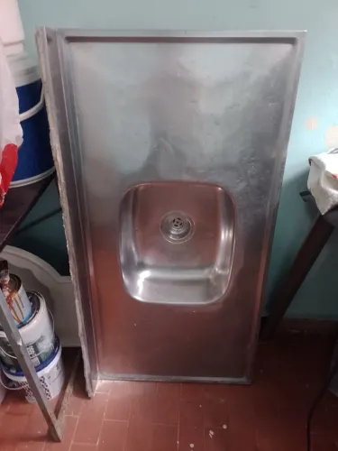 Pia inox para cozinha