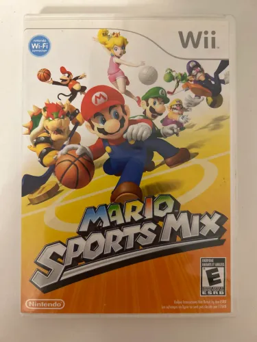 Jogo Mario Sports Mix com Manual Wii