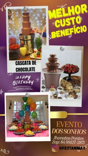 Cascata De Chocolate