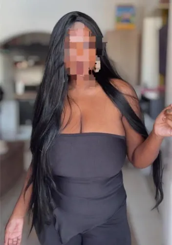 Lace Front Wig Kim Karen Laces Original Usada 90cm | Biofibra | Preta | R$195
