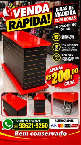Balcão para loja
