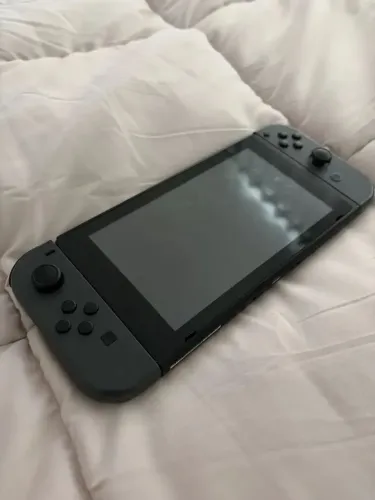 nintendo switch desbloqueado cinza 128gb envio olxpay