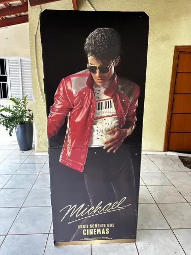 Displays / Totens grandes oficiais cinema filme Michael Jackson