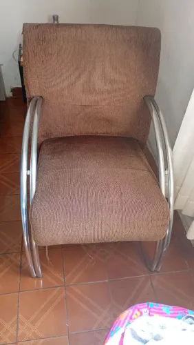 Cadeira almofadada