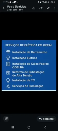 Eletricista em Salvador e Região Metropolitana 