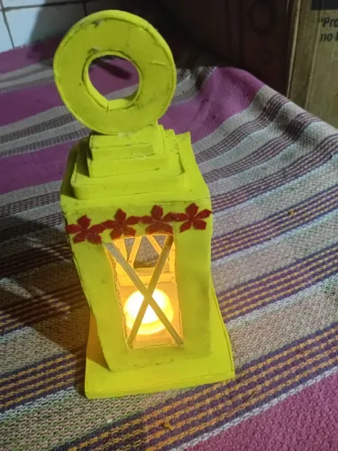 Luminária pequena de Led artesanal*nova*!
