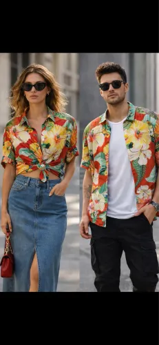Camisa da Farm unissex tamanho P