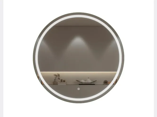 Espelho 4mm com led quente/neutro/ frio c regulagem de intensidade. 