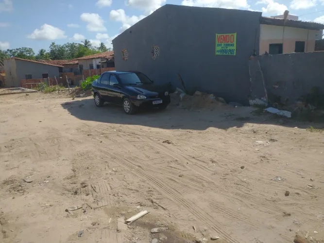 Vendo terreno na pista principal do são José dos náufragos, terreno medindo 10×18..