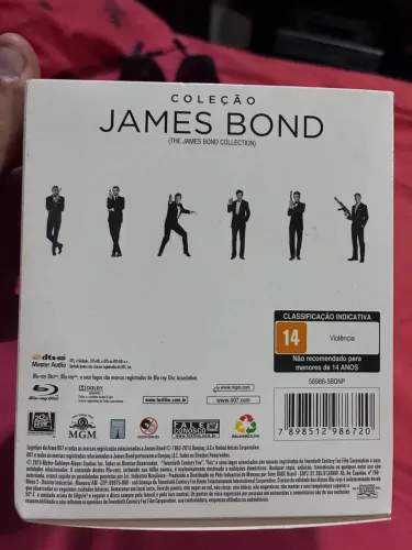 Coleção Bluray 007 james bond 