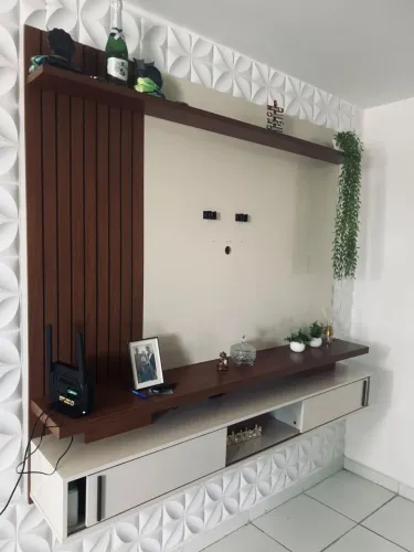 Painel de TV Planejado com Rack - 1.80m