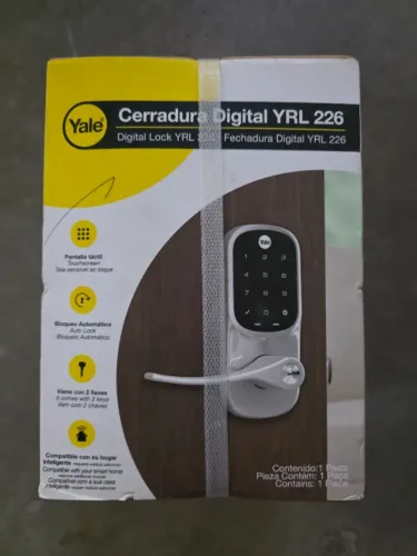 Fechadura digital yale YRL 226
