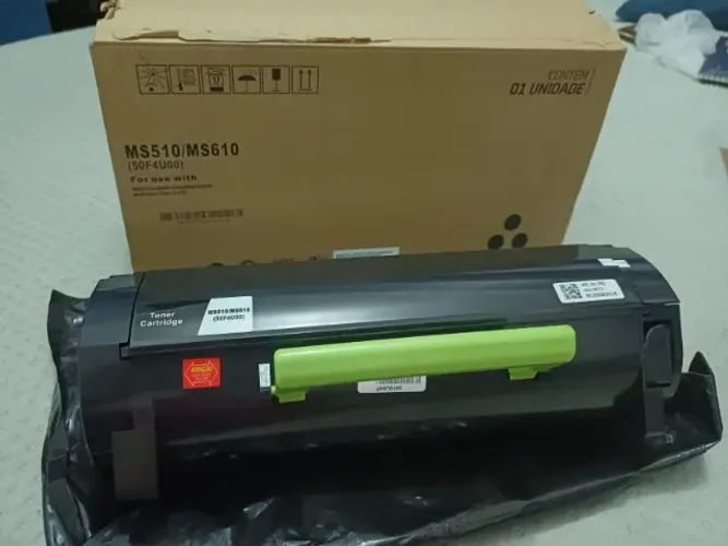Toner MS510/MS610 50F4U00 novo na caixa, nunca usado, compatível OEM de alta qualidade