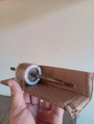 Eixo Rotor Induzido Para Ventilador Arno Turbo Silence Force 50cm