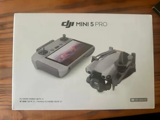 Drone DJI mini 5 pro completo lacrado na caixa