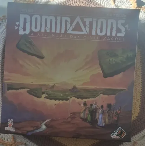 Jogo de Tabuleiro Dominations: A Ascensão das Civilizações