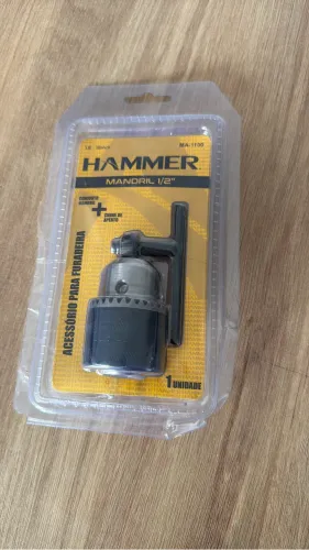 Mandril 1/2 polegada Hammer com Chave de Aperto - Novo