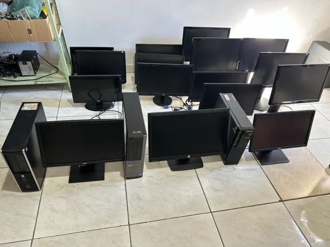 Computadores completos com ssd pra empresa loja fisica com garantia