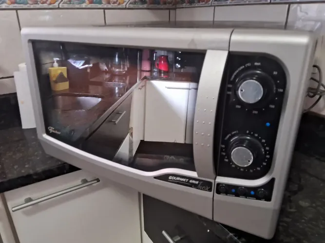 FORNO ELÉTRICO FISCHER GOURMET GRIIL INOX ENTREGA INCLUÍDA