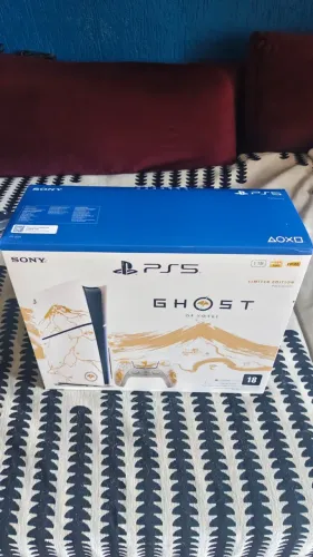 PS5 Edição Especial Ghost of Yotei Lacrado Playstation 5