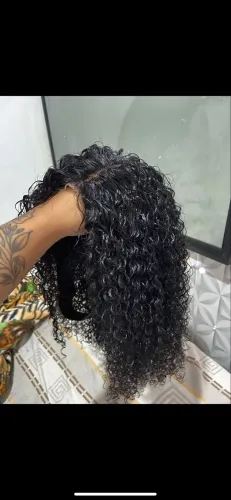 LACE HUMANA CASTANHO ESCURO ( lace 100% humana )
