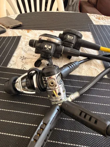 Regulador MK25 EVO com 1° e 2° estágios + Manômetro