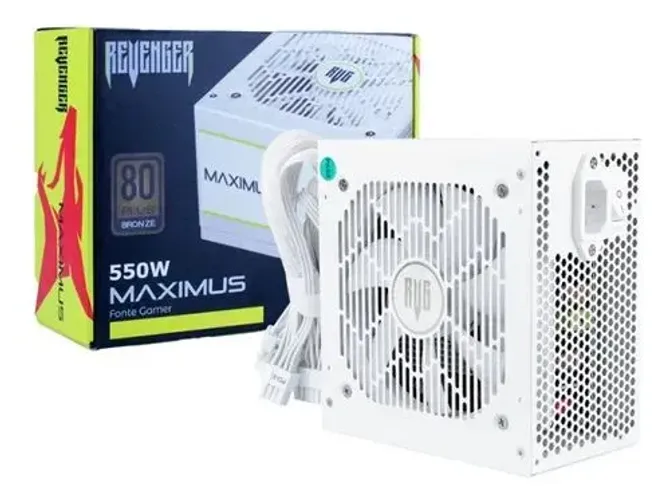 Fonte Revenger 550W Maximus - Na Garantia + NF + Caixa (3 meses de uso)