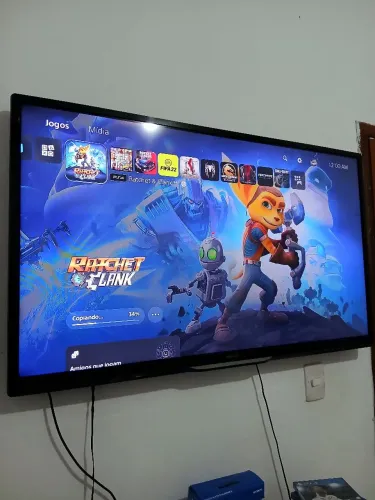 Smart Tv Philips 46 polegadas com comando de Voz