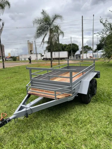 Carretinha Trucada Fabricada na Solda MIG