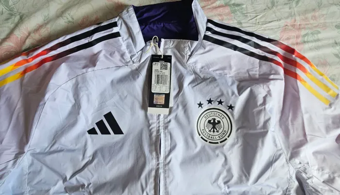 Jaqueta Adidas Hino Alemanha Dupla Face 2024/2025 Original Raridade