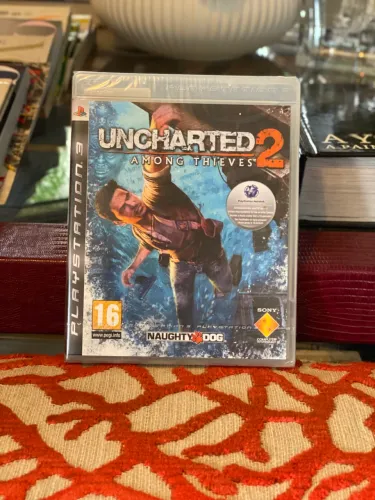 Uncharted 2 Among Thieves PS3 Lacrado BLACK LABEL Europeu 