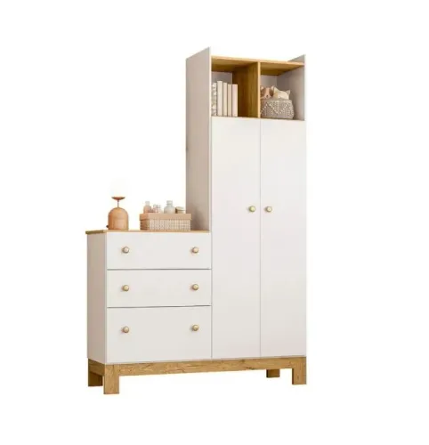 Roupeiro infantil Flora - frete grátis 
