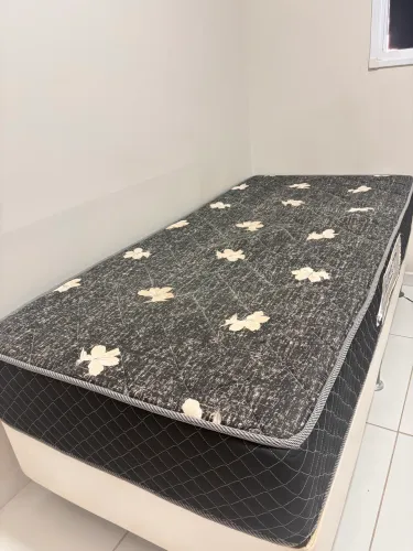 Box + Colchão de Solteiro