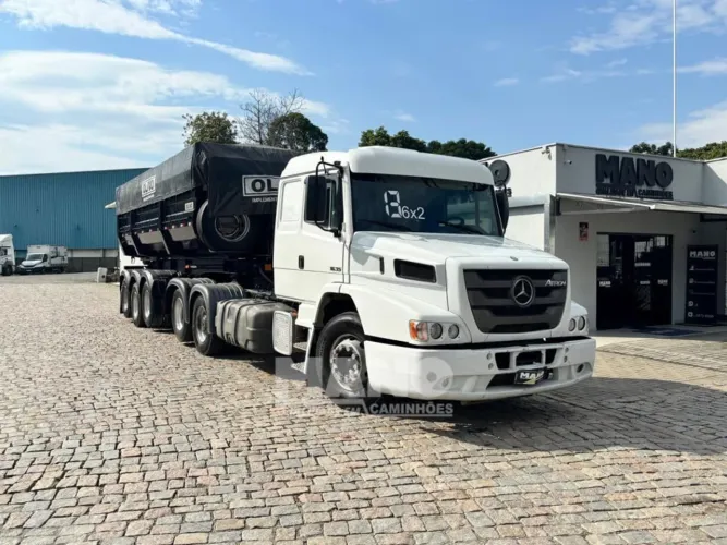 CONJUNTO MB 1635 + CARRETA BASCULANT